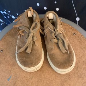 Kids gap suede fringe boots